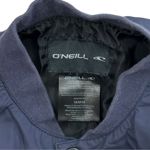 O’Neill Lightweight Blue Grey Jacket - Boys Size Medium - Picture 3 of 4